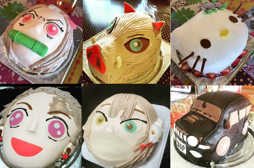 【鬼滅の刃】誕生日ケーキを通販で注文できるお店②　スイーツショップ　ボストン